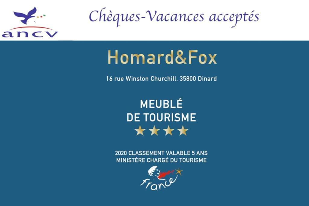 Le Churchill Nouveaute 2024 H&F Dinard Exterior foto